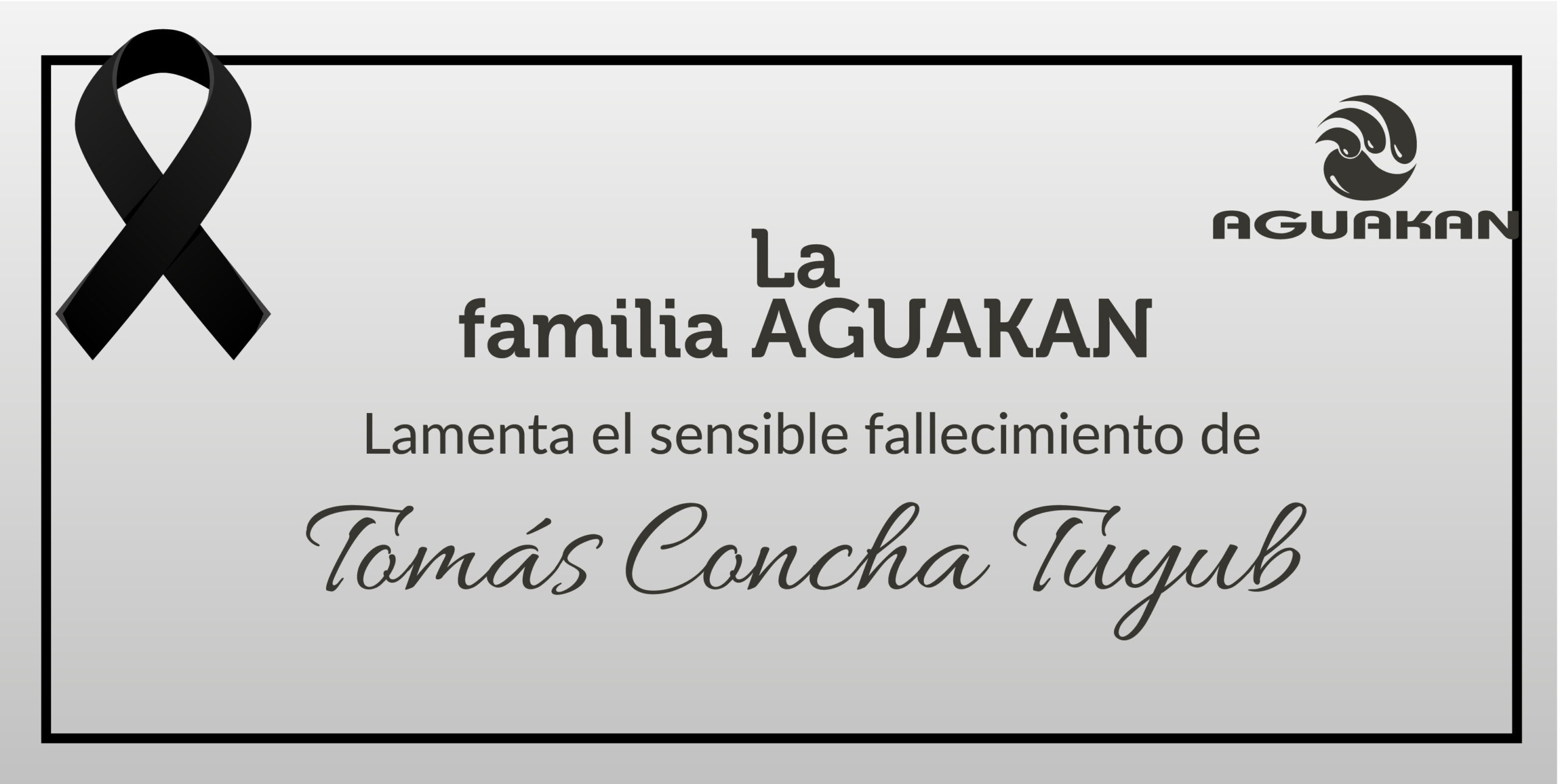 Unidos en oración por el eterno descanso de Tomás Concha Tuyub