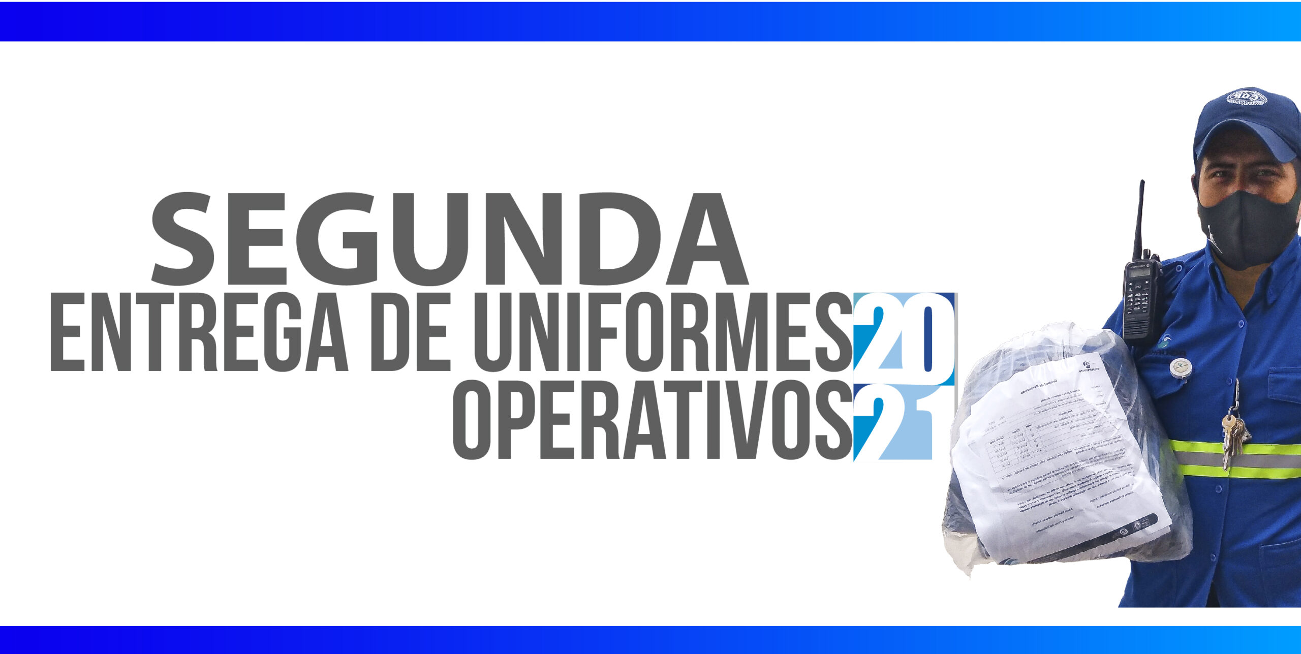 Entregamos 2da dotación de Uniformes Operativos 2021 en Playa del Carmen