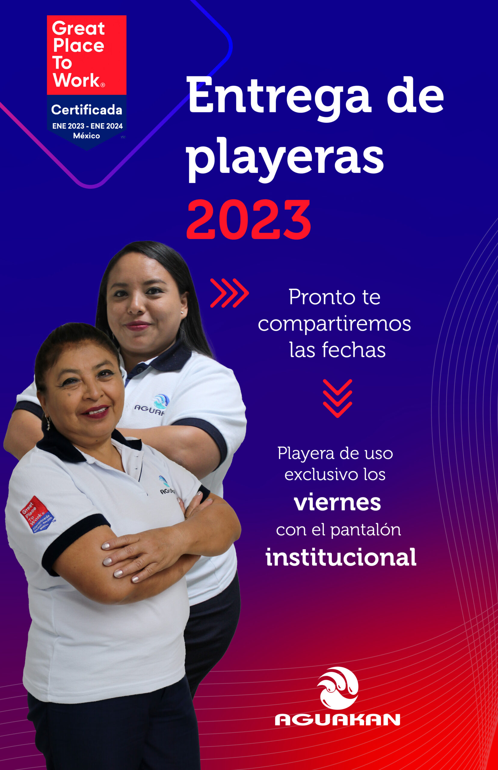 Entrega de Playeras 2023 | Administrativo y Operativo